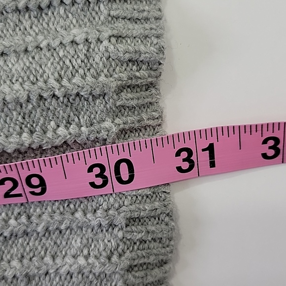 J Jill Gray Cowl Neck Sweater Dress SZ XL - Picture 8 of 11